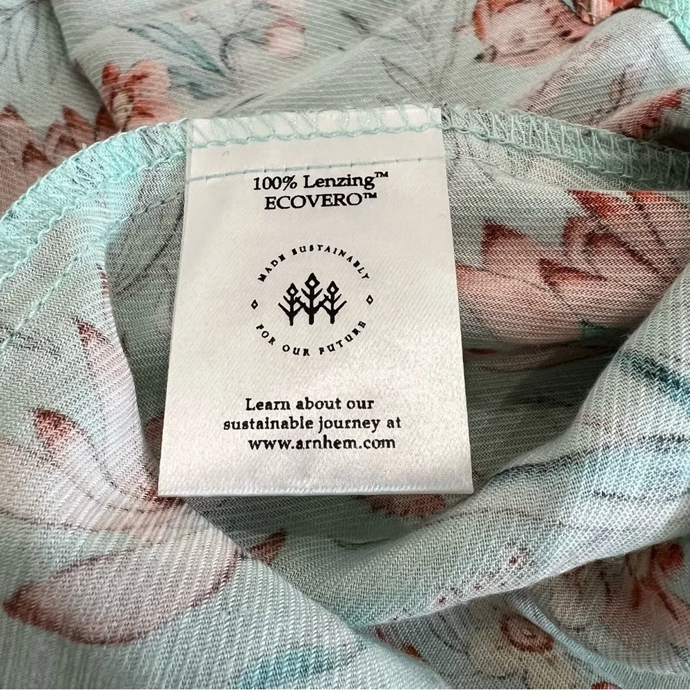 Arnhem Women’s 2 piece Flora Teal Skirt Set AUS Size 8 US Size 4Great Condition - Picture 8 of 13